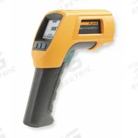 FLUKE Infrared Thermometer: Fluke-568/NIST, Included, Avg/Difference/Max Temp/Min Temp, USB, -40°. Key specifications — Features: Contact and Non-Contact Thermometer in One; Testing Functions: Difference; Temperature Alerts: High Temperature; Standards: Class II Laser; Resolution °F: 0.1°F; Manufacturer Part Number: Fluke-568/NIST; Mounting Style - NEW: Tripod; Intrinsic Safety - NEW: Not Specified Intrinsically Safe.