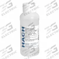 HACH Conductivity Standard Solution: 100 mL Volume, 1,990 uS/cm/±20 uS/cm, Bottle, 0, Solution, 1 (MPN 210542). Key specifications — Brand: HACH; CAS Number: 0; Chemical Family Type: Solution; Concentration: 1,990 uS/cm; ±20 uS/cm; Container Type: Bottle; Manufacturer Part Number: 210542; Product Type: Conductivity Standard Solution.