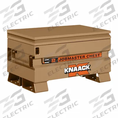 KNAACK Chest-Style Jobsite Box: 32 in W x 19 in D x 19 in H, 5 cu ft - Chest-Style Jobsite Boxes