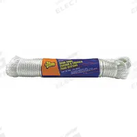 APPROVED VENDOR General Purpose Utility Rope: Braid, 1/4 in Dia, 260 lb Working Load Limit, Nylon (MPN 49S-WA). Key specifications — Brand: APPROVED VENDOR; Rope Type: Dynamic.