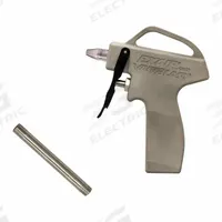 EXAIR Safety Air Gun with extension: Ergonomic Grip, Cast Aluminum, 1/4 in Female NPT, Straight (MPN 1690-12). Key specifications — attr1328526: Cast Aluminum; attr1328500: 1009 Air Nozzle; attr1328508: EXAIR; attr1328515: No; attr1328533: Yes.