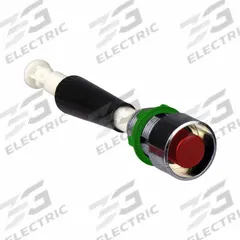 SCHNEIDER Push Button: Red, 22 mm Mounting Size, Metallic, Momentary (MPN XB4BA941). Key specifications — Brand: SCHNEIDER; Action: Momentary; Series: XB4; Push Button Material Type: Metallic.