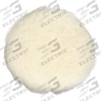 APPROVED VENDOR Polishing Bonnet: Elastic Band, 7 in Outside Dia, White, 1 1/8 in Thick (MPN 12U063). Key specifications — Compatible Tool Type: 7 in Backing Plate; Color: White; Brand: APPROVED VENDOR.