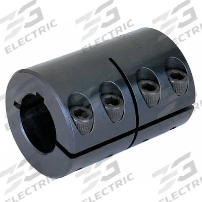 RULAND MANUFACTURING Rigid Shaft Coupling: 1 1/4 in Bore Dia 1, 1 1/4 in Bore Dia 2 - One-Piece Rigid Shaft Couplings