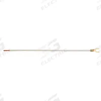 IDEAL Pigtail Connector: Copper, White, Grounding Devices, 8 in Overall Lg (MPN 30-3470). Key specifications — For Product Type: Grounding Devices; Brand: IDEAL; Accessory Type: Non-Grounding Pigtail; Color: White; Material: Copper.