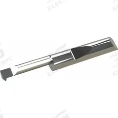 MICRO 100 Threading Tool: 3/8 in Shank Dia., Bright (Uncoated), 0.1330 in Center to Cutting Tip (MPN QIT-3201250)