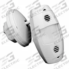 LEVITON Occupancy Sensor: Fluorescent/Incandescent, Passive Infrared (PIR)/Ultrasonic, Occupancy (MPN ODW12-MDW). Key specifications — Communication Method: Hard Wired; Operating Voltage: 120/230/277V AC; Brand: LEVITON; Load Rating @ 120V AC: 15A (Incandescent, Electronic, Magnetic Fluorescent Ballast, 3/4 HP Motor); Sensor Brand: Leviton.