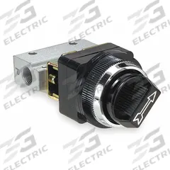 ARO Manual Air Control Valve: MaxAir, Three-Way / Two-Position, Knob, Black, 8 scfm Flow Rate - Max (MPN M291LS-10). Key specifications — attr1092903: Black; attr1086905: Manual Return; attr1086907: MaxAir; attr1086914: Normally Closed; attr1086904: Manual Air Control Valve; attr1086871: M291LS-10.