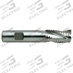 YG-1 Roughing End Mill: Cobalt, TiN Coated, 4 Flute, 5/16" Mill Dia, 3/4" LOC, 2-1/2" OAL (MPN 73301CN)