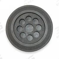 MERSEN Rupture Disc: 30 psig Burst Pressure, 3 in Compatible Pipe Size, 5 1/10 in Overall Dia (MPN S3-03-30). Key specifications — Brand: MERSEN; Body Material: Graphite.