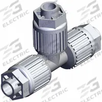 SMC High Purity Fitting: 3/8 in OD x 3/8 in OD x 3/8 in OD Size, PFA (MPN LQ3T3A). Key specifications — Series: LQ3; Brand: SMC; Standards: RoHS6, RoHS10.