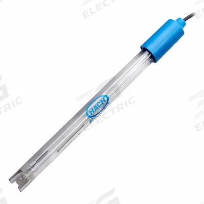HACH Electrode: LZW5014.97.0002, pH, 0 to 14, 1 m Cable Lg, BNC, Ceramic Pin - pH Laboratory Electrodes, Probes & Sensors