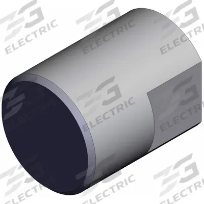 SMC Rod End Cap: CJ, CJ2-Z, CDJ2D16-50Z-NW-M9BW-B - End Caps for Round Body Air Cylinders