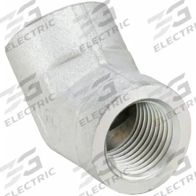 PARKER Metal Pipe Elbow: 1/2 in x 1/2 in, Female NPT Threaded x Female NPT Threaded - Threaded High-Pressure Pipe Fittings