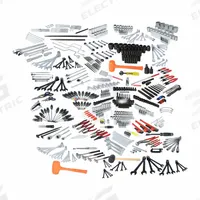 PROTO Master Set: 739 Total Pcs, Metric/SAE, 1/2 in/1/4 in/3/4 in/3/8 in Socket Drive Size (MPN JCS-0700MAS). Key specifications — attr538253: PROTO; attr548973: (1) Linemans Plier; attr548974: (2) Screw Starters; attr548975: (21) Hex Keys; attr548983: (25) Crowfoot Wrenches.