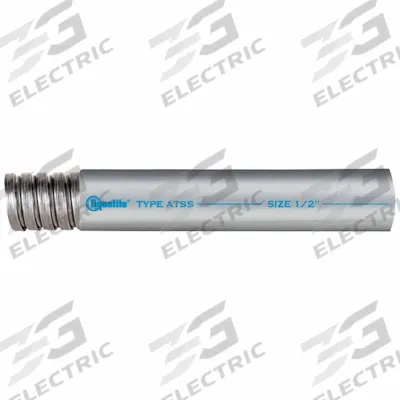 LIQUATITE Conduit: 3/4 in Trade Size, Gray, 100 ft Nominal Lg - Corrosion Resistant Liquid-Tight Metallic Conduit