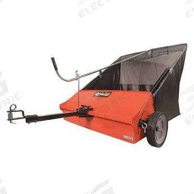 AGRI-FAB Tow Lawn Sweeper: 44 in Working Wd, 0 to 6 in, Plastic, 25 cu ft Hopper Capacity - Lawn Sweepers