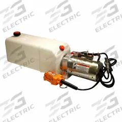 MAXIM Hydraulic Power Unit: 1.3 gpm, 2,500 psi Max. Pressure, 8 qt Reservoir Capacity, 12V DC, Poly (MPN 253207). Key specifications — attr96377: 1.3 gpm; attr96380: 12V DC; attr96382: SAE 6; attr96383: SAE 6; attr98855: MAXIM; attr96386: Poly.