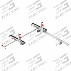 WEATHER GUARD Ladder Rack Kit: Aluminum, White (MPN 2277-3-01). Key specifications — Material: Aluminum; Brand: WEATHER GUARD; Color: White.