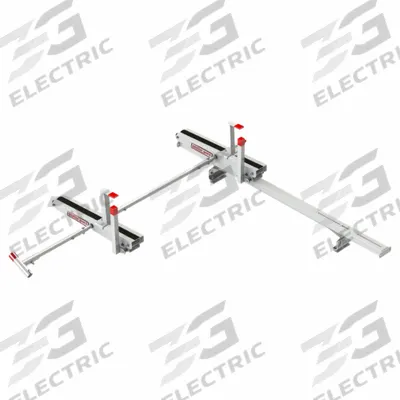 WEATHER GUARD Ladder Rack Kit: Aluminum - Van Roof Racks