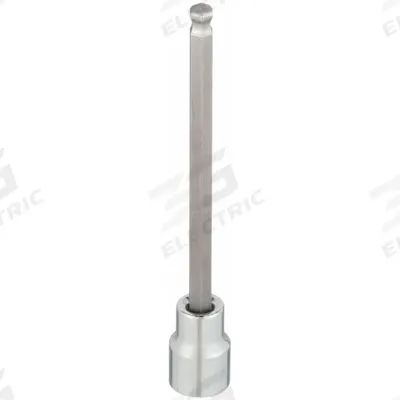 WESTWARD Socket Bit: 3/8 in Drive Size, Hex Tip, 5/16 in Tip Size, 4 3/4 in Overall Lg - Ball-End Hex Bit Sockets