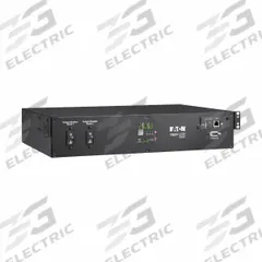 EATON TRIPP LITE PDU: Single-Phase, 240V AC, 16 Outlets, (16) C13/(2) C19/L6-30R, Metered, 2 RU (MPN PDUMNH30HVAT2). Key specifications — Plug Type: NEMA L6-30P; Brand: EATON TRIPP LITE; Phase: Single-Phase; Maximum Input Voltage: 240V AC; Receptacle Type: (16) C13; Mounting Location: Wall; Facing: Rear.
