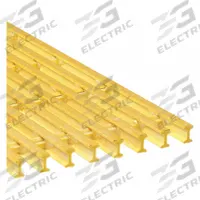 FIBERGRATE Fiberglass Pultruded Grating: Structural Grating, 4 ft x 10 ft Nominal Size (WxL), ISOFR (MPN 350692). Key specifications — Brand: FIBERGRATE.