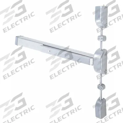 ARROW Surface Vertical Rod: 36 in Max Door Wd - Surface Vertical Rod Push Bars