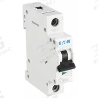 EATON IEC Supplementary Protector: 15 A Amps, 48V DC, 15kA at 240/415V AC, Lug, FAZ, 277/480V AC, B (MPN FAZ-B15/1-SP). Key specifications — Brand: EATON; Terminal Connection: Lug; DC Voltage Rating: 48V DC; Max. AIR Rating: 15kA at 240/415V AC; Series: FAZ; AC Voltage Rating: 277/480V AC; Curve Type: B.