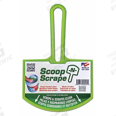 BUDDY TOOLS LLC Bucket Scoop: Nylon, 9 1/8 in Overall Lg - Bucket Scoops