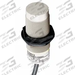 OMRON Capacitive Cylindrical Proximity Sensor: 30 mm Dia., Non-Terminated Cable, 2 Wires, SCR, SCR (MPN E2K-X15MY2). Key specifications — Brand: OMRON; AC Supply Voltage Rating: 90-250V AC; DC Supply Voltage Rating: Not Rated.