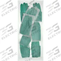 APPROVED VENDOR Open-Ended Bag: Low Density Polyethylene (LDPE), 3 mil Thick, 6 in Wd, 1,000 PK (MPN 5DHG9). Key specifications — Color: Clear; Package Configuration: Case Pack.
