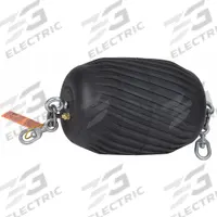 CHERNE Cleaning Ball: For 10 in – 14 in Pipe, Swivel Loop Tether, Textured Body Surface (MPN 254215). Key specifications — Plug Seal Material: Natural Rubber; Body Type: Textured Body.