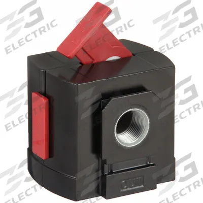 ARO Air Line Lockout Valve: 3/4 in NPT, 3/4 in NPT Outlet Size, 250 psi Max Op Pressure - ARO Compressed Air Line Lockout Valves for FRLs
