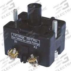 EATON Lamp Module: 30 mm Size, Clear, LED, 24 V AC/DC Rating, No Transformer (MPN HT8F3V3). Key specifications — Compatible Operator: Push Button; Compatible with Series: HT800; Terminal Connection Type: Screw Terminals; Brand: EATON; Manufacturer Part Number: HT8F3V3; Includes Bulb: Bulb Included.