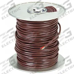 SOUTHWIRE Thermostat Wire: 20 AWG Conductor Size, 6 Conductors, 250 ft Overall Lg, 150 V Volt, CL2 (MPN 552060407)