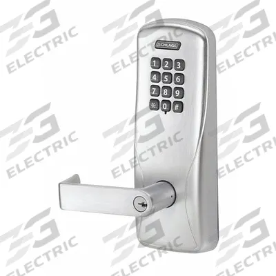 SCHLAGE ELECTRONICS Electronic Keyless Lock: Keypad, ADA Compliant - Electronic Keyless Access Locksets