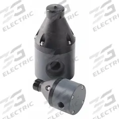 HAYWARD Pressure Reducing Control Valve: PVC, PTFE, NPT x NPT, 1/4 in Inlet Connection Size (MPN PBV1025TPE1). Key specifications — Brand: HAYWARD.