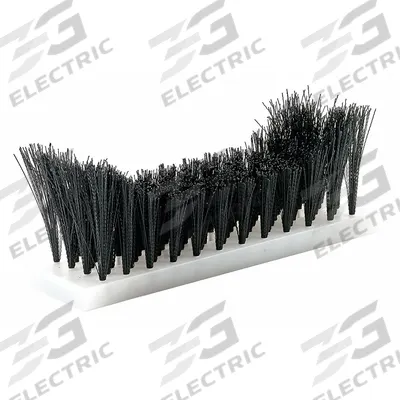BEST SANITIZERS, INC. Replacement Side Brush: USP20116, Polypropylene, Black - Replacement Brushes for Boot Scrubbers
