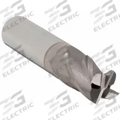 APPROVED VENDOR Square End Mill: Carbide, TiCN Coated, 4 Flute, 1/4" Mill Dia, 1/2" LOC, 2" OAL (MPN 203-001132)