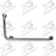 APPROVED VENDOR Wall Grab Bar: Angled, 32 in Lg, 1 1/2 in Dia, Stainless Steel, Unfinished (MPN 3P921). Key specifications — Brand: APPROVED VENDOR; Mount Orientation: Right-Hand.