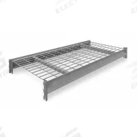 TENNSCO Shelf: 48 in x 24 in, 14 ga Beams, 5 AWG Decking, Galvanized Wire, 4,150 lb Load Capacity (MPN 6940). Key specifications — Decking Material: Galvanized Wire; Frame Finish: Powder Coated; Frame Material: Steel; Color: Gray; Includes: 2 Beams, Front to Back Supports; Brand: TENNSCO.