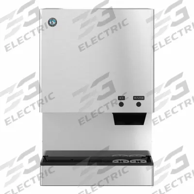 HOSHIZAKI Ice/Water Maker with Dispenser: Nugget, 343 lb Ice per Day, Air Cooled - Combination Ice Machines & Dispensers