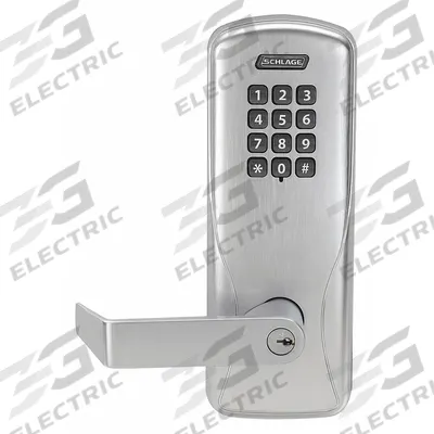 SCHLAGE ELECTRONICS Electronic Keyless Lock: Keypad, ADA Compliant - Electronic Keyless Access Locksets