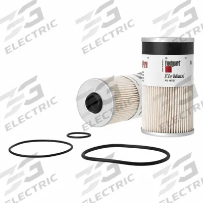 FLEETGUARD Automotive Fuel Filter: 14 5/16 in Overall Lg, 3 13/16 in Outside Dia - Cartridge Fuel Filters