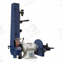 DAYTON Belt and Disc Sander: For Metal/Plastic/Wood, 115 V_230 V, Single-Phase, 1 1/2 hp, 12 in Disc (MPN 808TG1). Key specifications — attr564072: Single-Phase; attr650959: Plastic; attr564036: DAYTON.