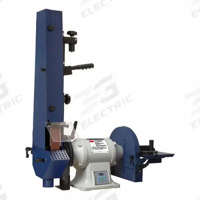 Dayton Belt and Disc Sander: For Metal/Plastic/Wood, 115 V_230 V, Single-Phase - Benchtop Belt & Disc Machines