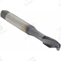 WIDIA GTD Spiral Flute Tap: #10-32 UNF, H3 / 3B, 3 Flute, Plug Chamfer, TiCN Coated Powdered Metal (MPN GT905089)