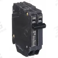 GE Miniature Circuit Breaker: THQP, 35 A, 120/240V AC, Single Phase, 10kA at 120/240V AC, Std (MPN THQP235). Key specifications — Amps: 35 A; AC Voltage Rating: 120/240V AC; Phase: Single; Max. AIR Rating: 10kA at 120/240V AC; For Use With: GE Panelboards.