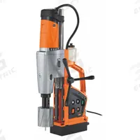 SLUGGER BY FEIN Drill Press: 60 RPM – 750 RPM, Permanent Magnet, 11 in Drill Travel, 120V AC (MPN JMU 404M). Key specifications — attr1253941: Weldon; attr1253957: Permanent; attr1253912: SLUGGER BY FEIN.